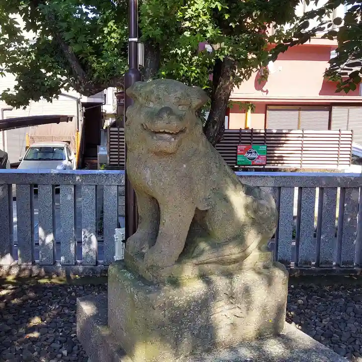 池袋氷川神社の狛犬