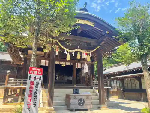 山﨑八幡宮の本殿