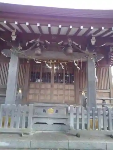 大松氷川神社の本殿・本堂