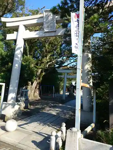 丸子神社　浅間神社の鳥居