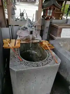 真清田神社の手水舎