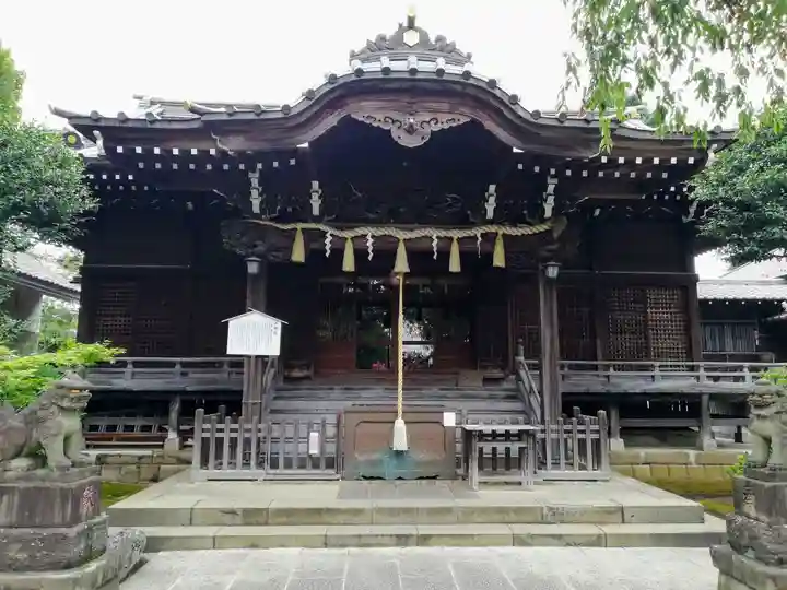 白山神社の本殿・本堂