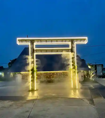 武蔵野坐令和神社の鳥居