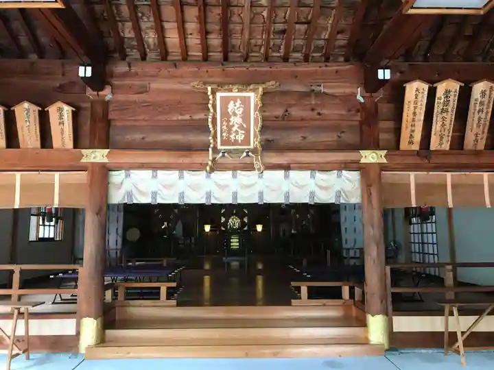 結城神社の本殿・本堂