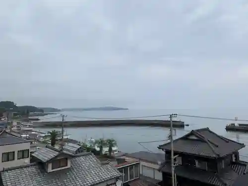 川津神社の景色