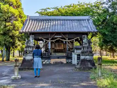 白髭神社（四貫）の山門・神門