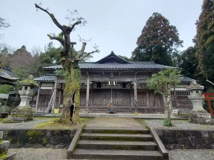 神杉伊豆牟比咩字神社の本殿・本堂