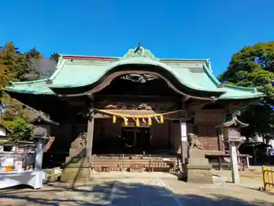 下総国三山　二宮神社の本殿・本堂