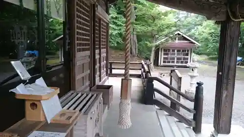 義經神社の本殿