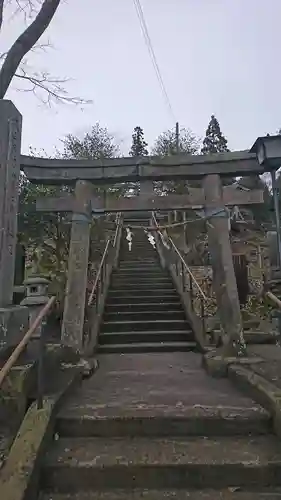 荒雄川神社の鳥居