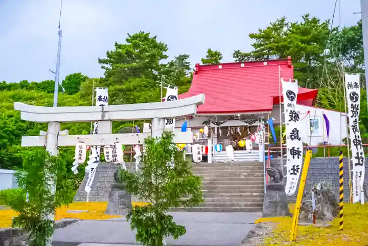 尻岸内八幡神社のお祭り