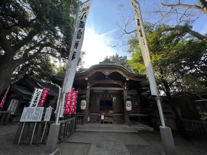 八百富神社の本殿・本堂