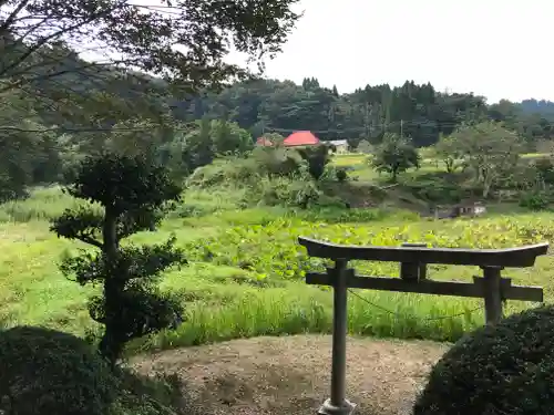 山神神社の鳥居