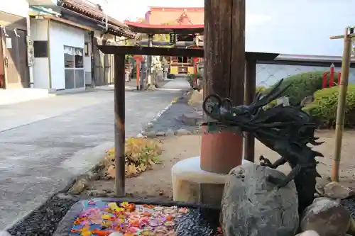 大鏑神社の手水