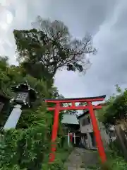 東山稲荷神社の鳥居