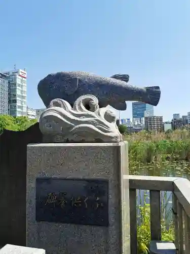 寛永寺不忍池弁天堂の狛犬