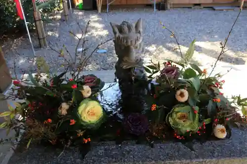 滑川神社 - 仕事と子どもの守り神の手水