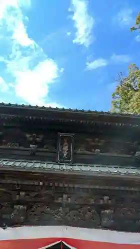 妻沼聖天山歓喜院の山門・神門