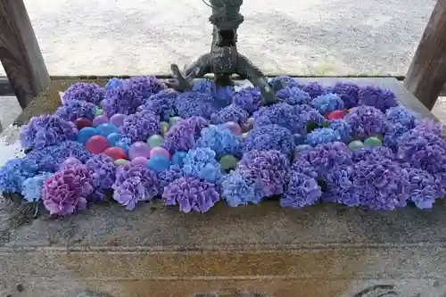 西教寺の手水舎