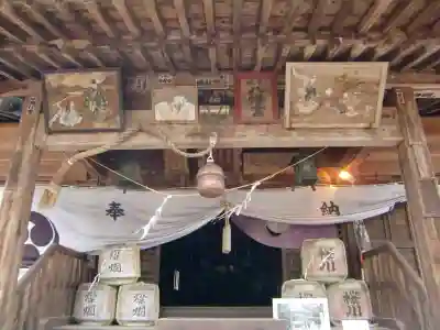 中村八幡宮の本殿・本堂