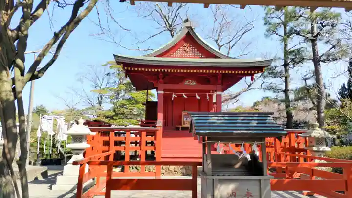 旗上弁財天社の本殿・本堂