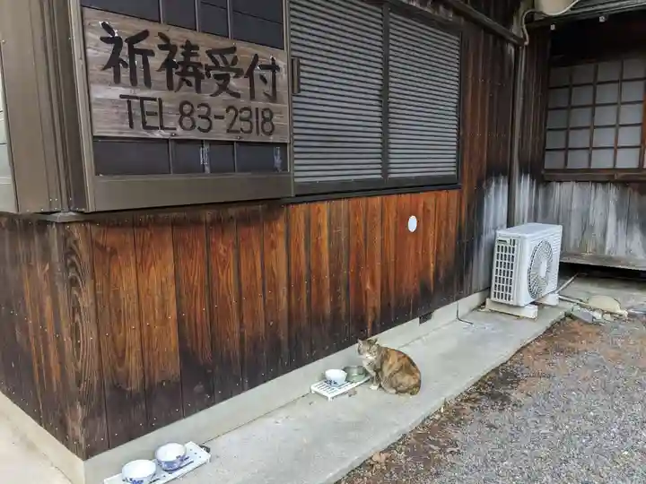 八幡社(柏井町)の動物