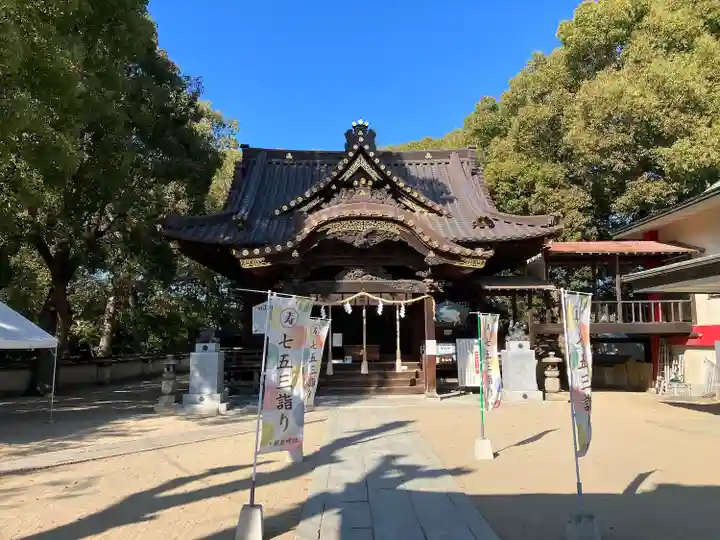 三津厳島神社の本殿・本堂