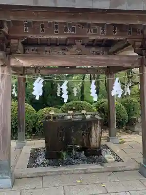 加波山三枝祇神社本宮里宮の手水舎