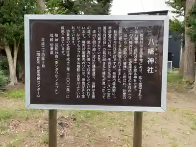 西町八幡神社の歴史