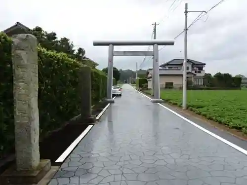 五所神社の鳥居