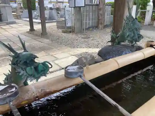 永平寺別院長谷寺の手水