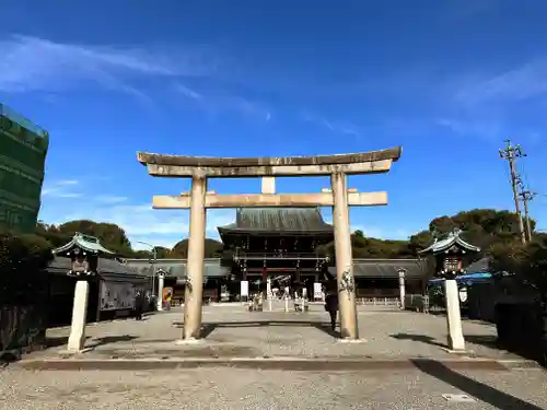 真清田神社の鳥居