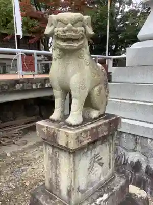 笠原神明宮の狛犬
