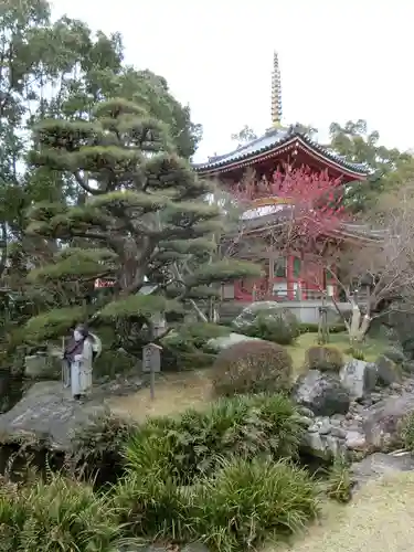 温泉山 安楽寺(四国霊場第六番札所)の庭園