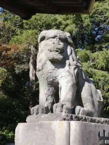 常陸第三宮　吉田神社の狛犬