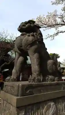 根津神社の狛犬
