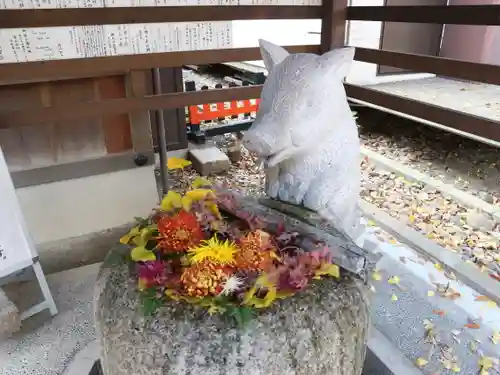 護王神社の手水舎