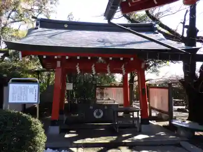 東伏見稲荷神社の手水舎
