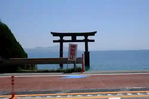 白鬚神社の鳥居