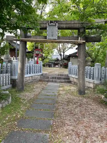 長洲天満宮の鳥居