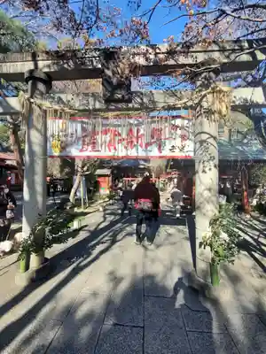 冠稲荷神社の鳥居