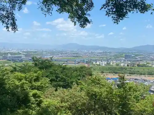 石清水八幡宮の景色