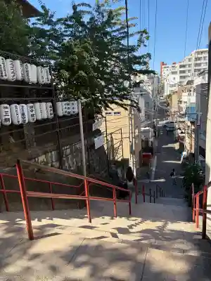 須賀神社の景色