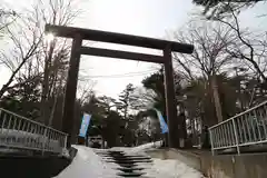 北広島市総鎮守　廣島神社の鳥居