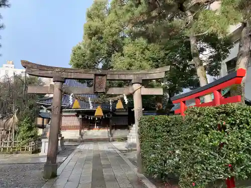 安江八幡宮の鳥居