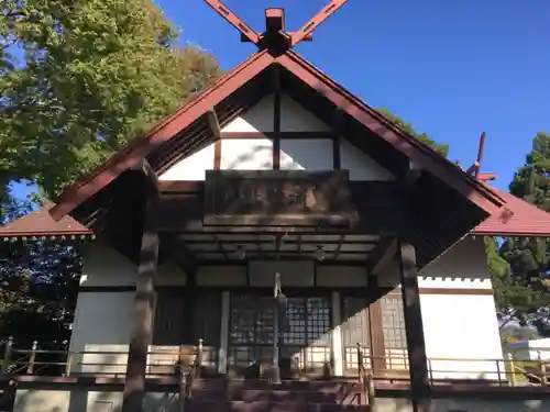 豊浦神社の本殿