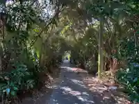 神社(名称不明)の周辺