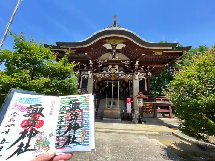 諏訪神社の本殿・本堂