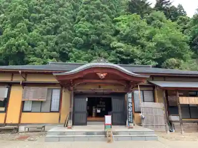 大安禅寺の本殿・本堂