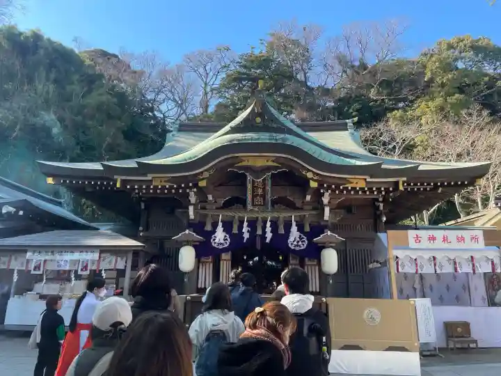 江島神社の初詣